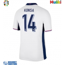 Engleska Ezri Konsa #14 Domaci Dres EP 2024 Kratak Rukav